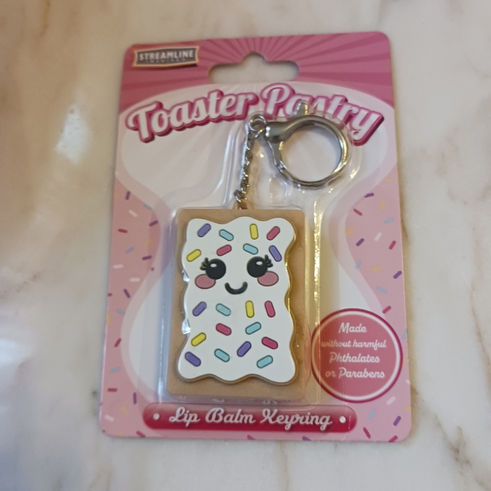 NWT Cute Toaster Pastry Bag Charm, Streamline Imagined Key Chain